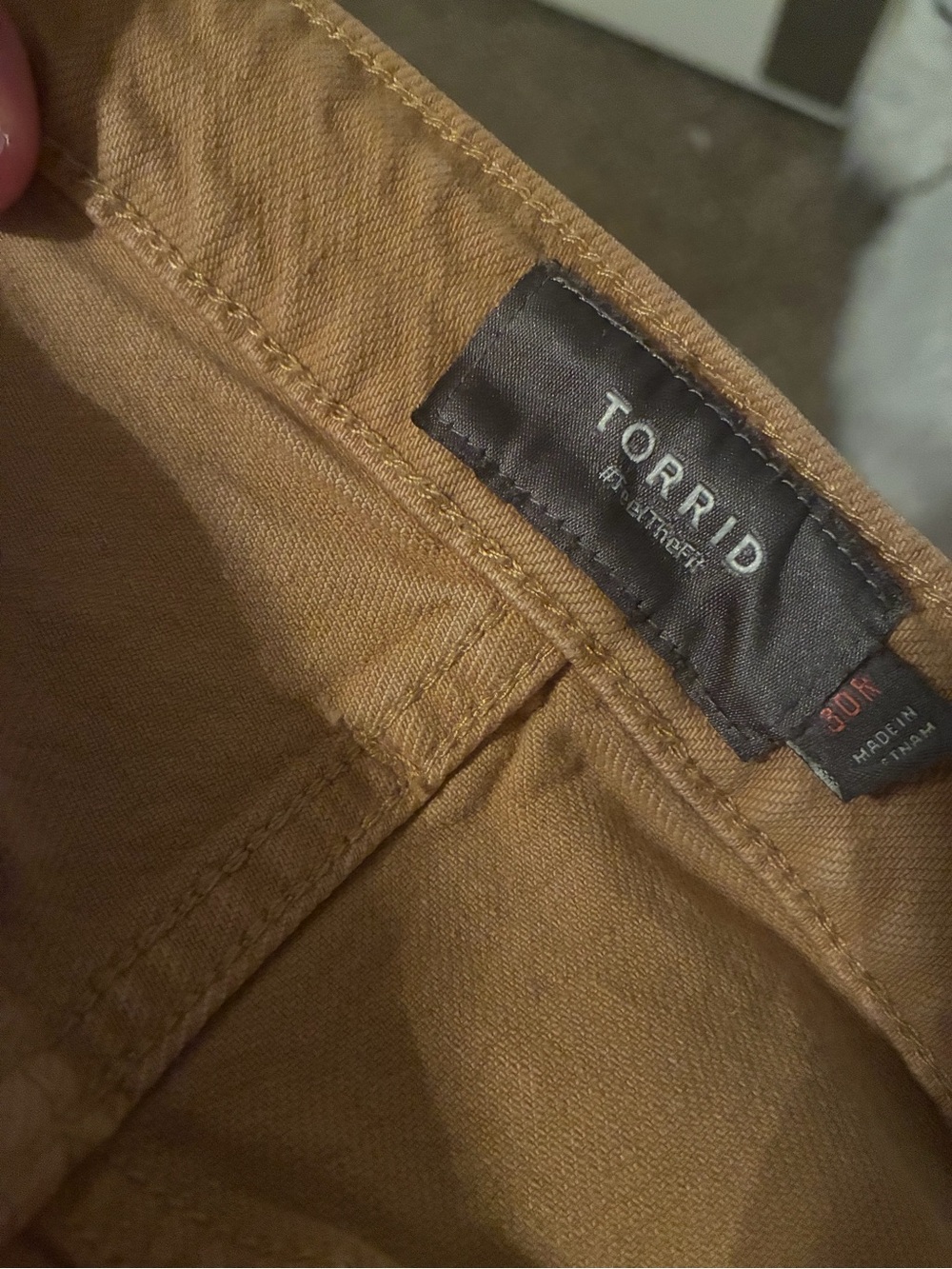 torrid  Khaki/Tan pants - Casual Straight Fit